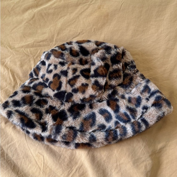 Urban Outfitters Accessories - Urban Outfitters Leopard Print Bucket Hat